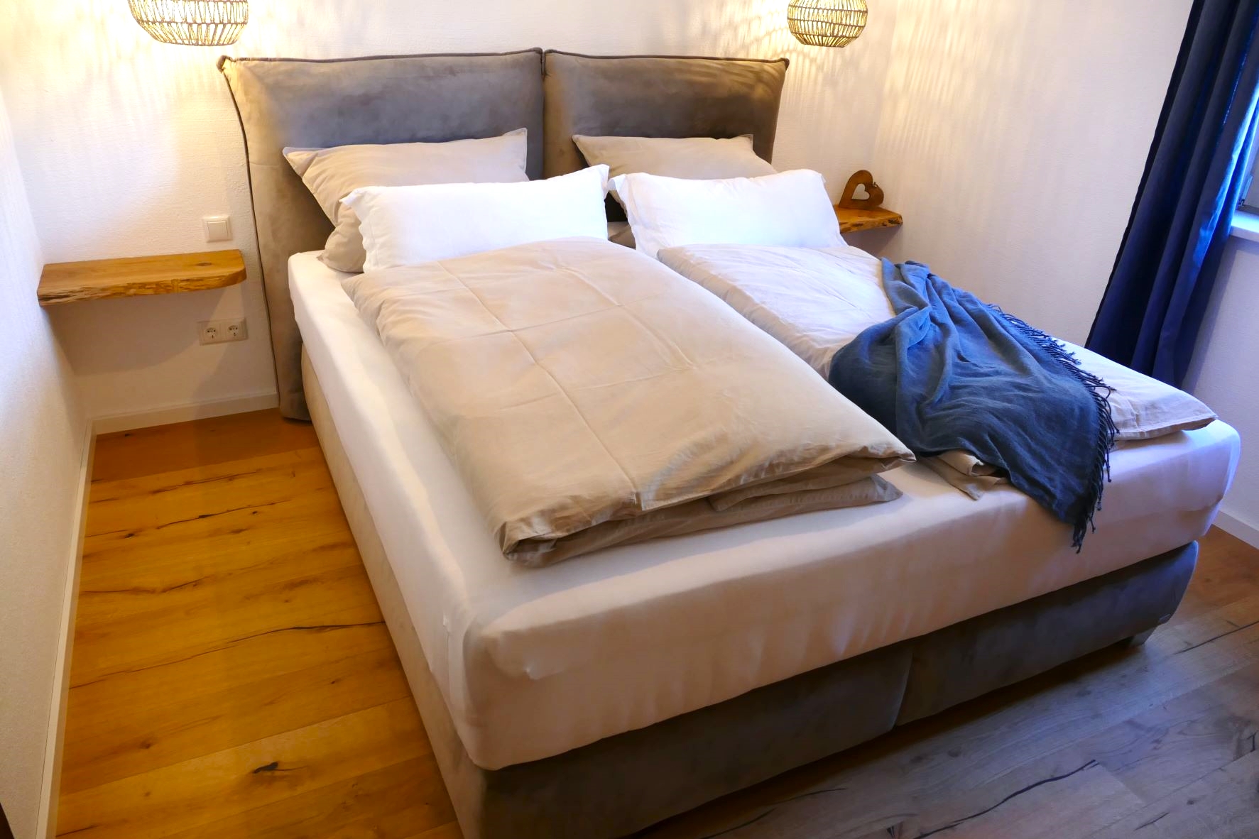 Ferienwohnung Sylvenstein Schlafzimmer6