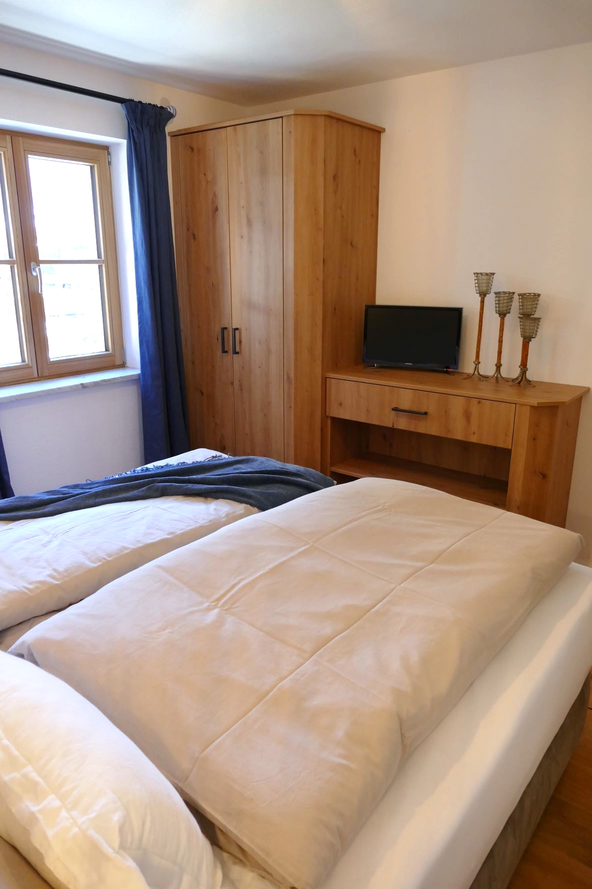 Ferienwohnung Sylvenstein Schlafzimmer8