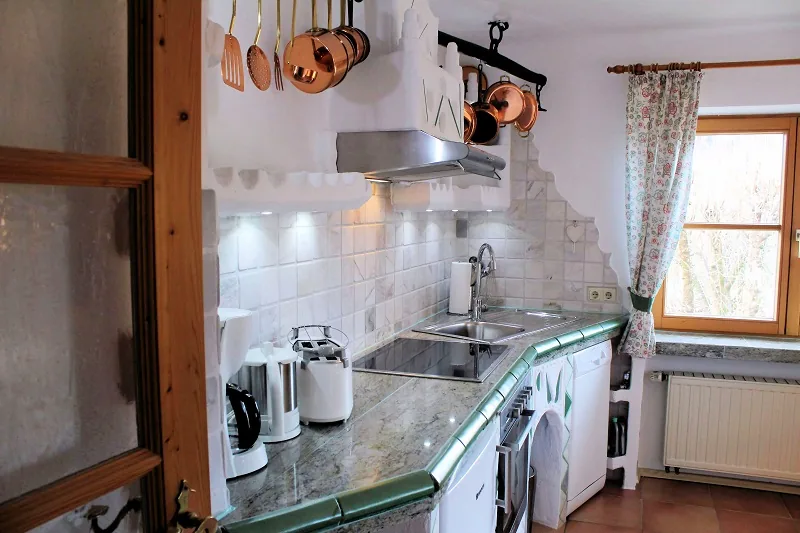 Ferienwohnung Benediktenwand Essküche