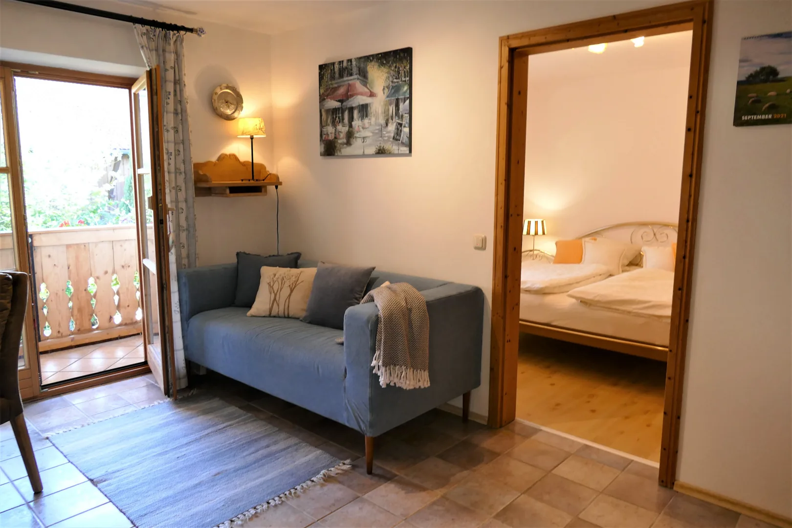 Ferienwohnung Schönberg Wohnküche