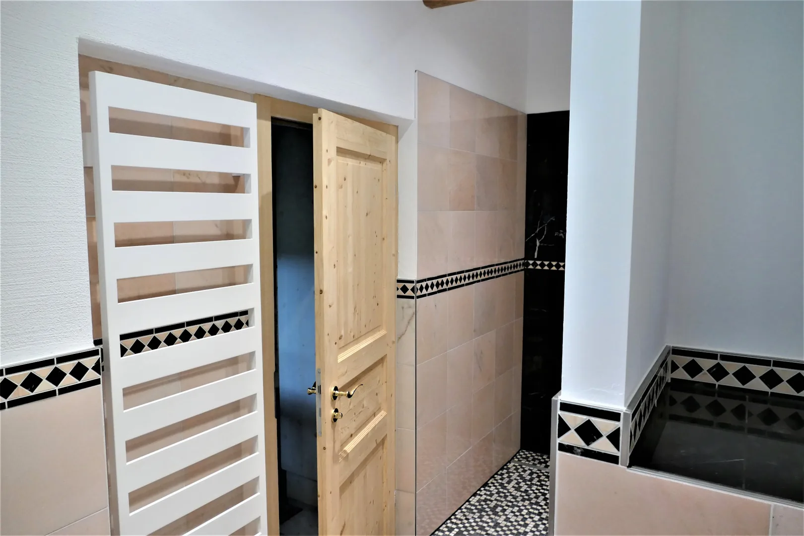 Ferienwohnung Schönberg Bad mit Dusche