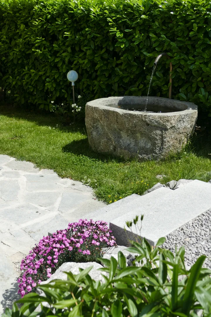 Garten Fewo Brunnen